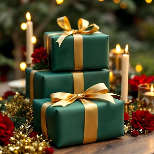 Viering Groene Kleur #325513 Cadeaupapier