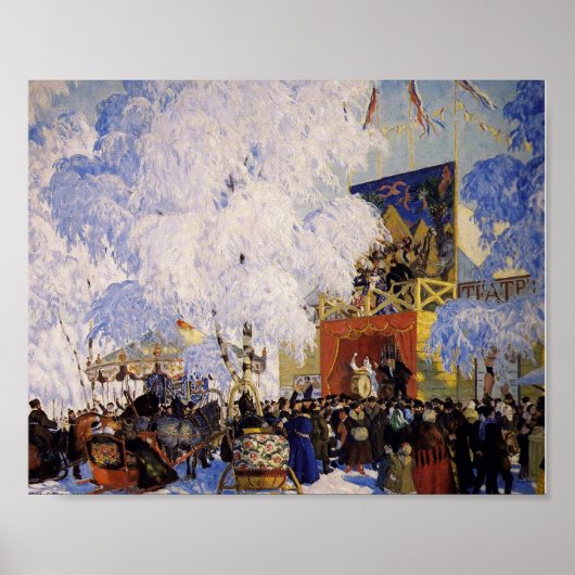 Viering in de stad "Fairy" Poster (Voorkant)