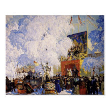 Viering in de stad "Fairy"