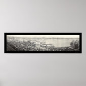 Viering in St. Louis Foto 1907 Poster (Voorkant)