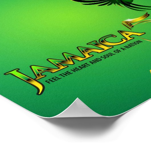 Viering Jamaica 50ste Poster (Hoek)