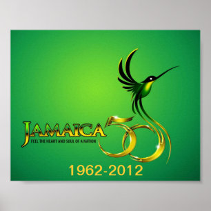 Viering Jamaica 50ste Poster