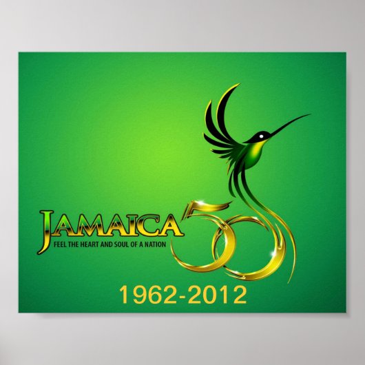 Viering Jamaica 50ste Poster (Voorkant)