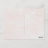 Viering juichende champagne glazen toasting briefkaart (Achterkant)