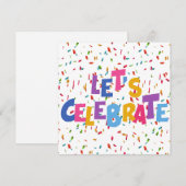 Viering Kaart (Voorkant / Achterkant)