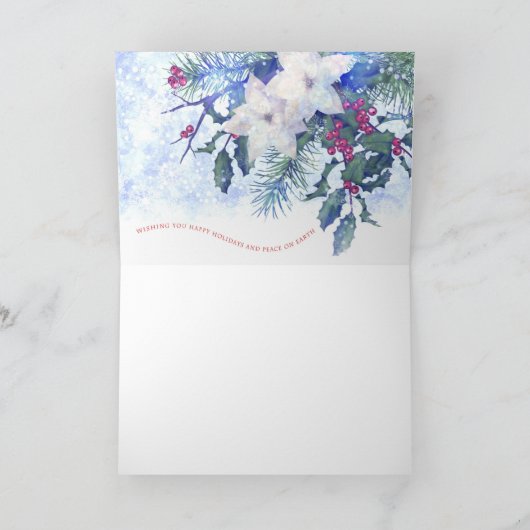 "Viering" kerstkaart Feestdagen Kaart (Binnen)