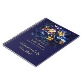 Viering Leven Gastenboek, Gouden Gele Bloemen Notitieboek (Linkerzijde)