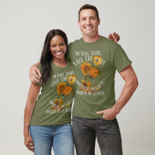 VIERING LEVEN LF VG HG ROUWDIENST HERDENKING T T-SHIRT