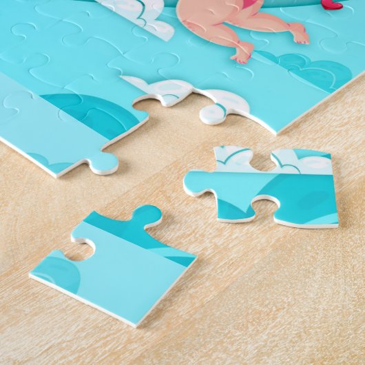 Viering Liefdesharten Legpuzzel (Zijkant)