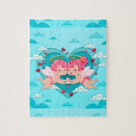 Viering Liefdesharten Legpuzzel
