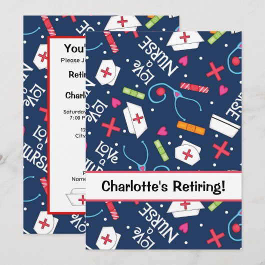 Viering nabestaandenfeest marine blauw wit kaart (Voorkant / Achterkant)