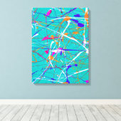Viering No. 2 Canvas Afdruk (Insitu (Houten vloer))