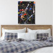 Viering No. 3 Canvas Afdruk (Insitu (Slaapkamer))