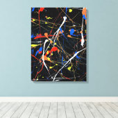Viering No. 3 Canvas Afdruk (Insitu (Houten vloer))