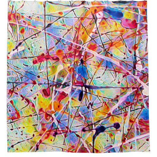 Viering nr. 4 douchegordijn (Voorkant)