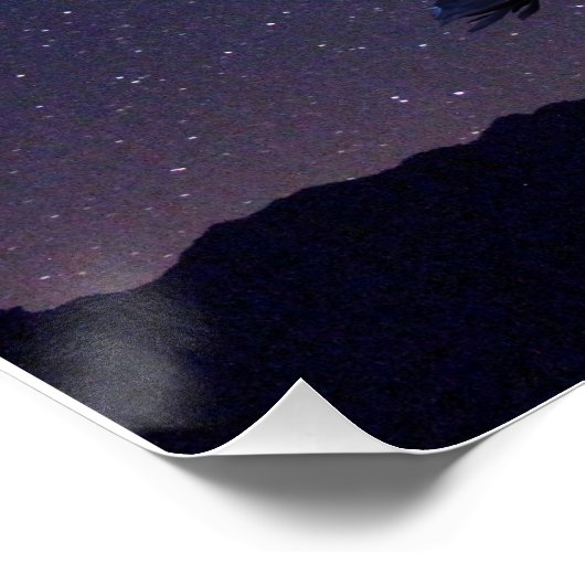 Viering onder de sterren perfect poster (Hoek)