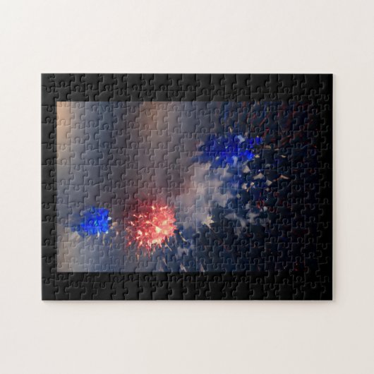 Viering op 4 juli abstracte puzzel HD (Horizontaal)