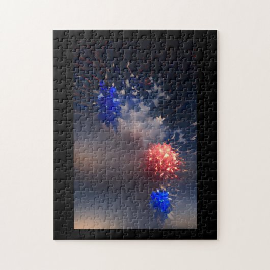 Viering op 4 juli abstracte puzzel HD Legpuzzel (Verticaal)