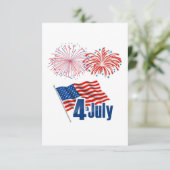 Viering op 4 juli informatiekaartje (Staand voorkant)
