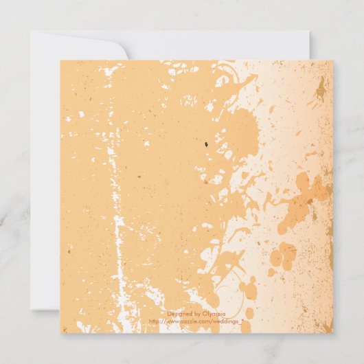 viering oranje uitnodiging (Achterkant)