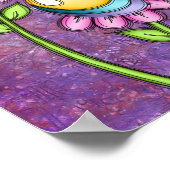 Viering positief denkend Poster van droogtrommel (Hoek)