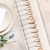 Viering Rij van Roze Champagne glazen Korte Tafelloper