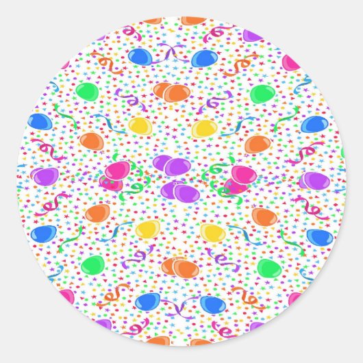 Viering Ronde Sticker (Voorkant)