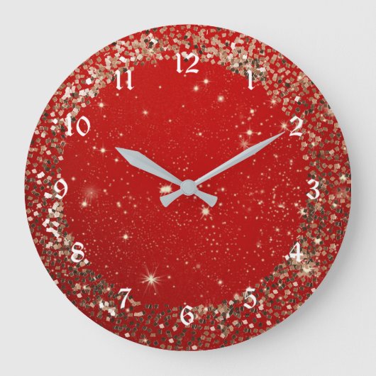 Viering rood grote klok (Voorkant)