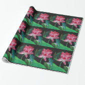 Viering Roze Lotus Glossy Wrapping Papier (Uitgerold)