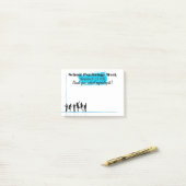 Viering schoolpsychologische week 2015 Post-its Post-it® Notes (Op bureau)