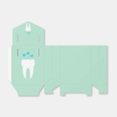 Viering tand met kaarsen bedankdoosjes (Uitgevouwen)