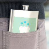 Viering tand met kaarsen flacon (Voorbeeld)