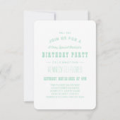 Viering tand met kaarsen kaart (Achterkant)