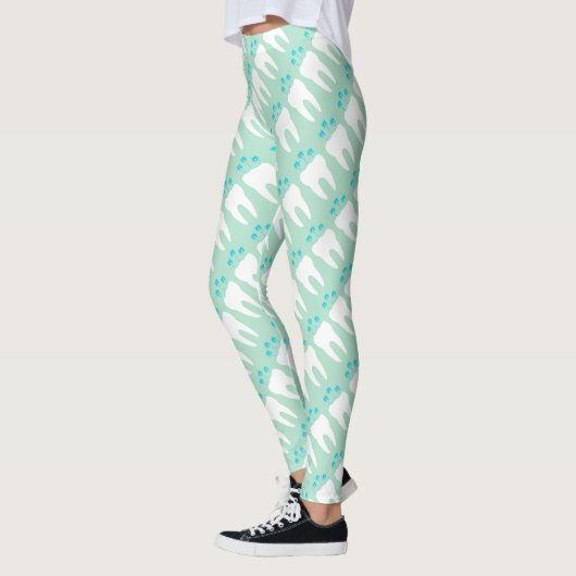 Viering tand met kaarsen leggings (Links)