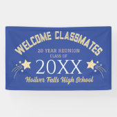 Viering tijd! Klasse reünie aangepaste Banner (Horizontaal)