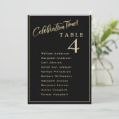 Viering Trouwzitplan Kaarten Namen van gasten (Staand voorkant)