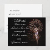 Viering! Uitnodiging Briefkaart (Voorkant / Achterkant)