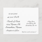 Viering! Uitnodiging Briefkaart (Achterkant)