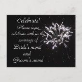 Viering! Uitnodiging Briefkaart (Voorkant)