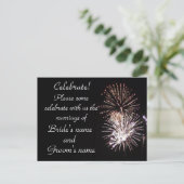 Viering! Uitnodiging Briefkaart (Staand voorkant)