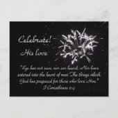 Viering! Uitnodiging Briefkaart (Voorkant)