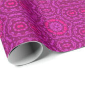 Viering Unieke Abstracte Kunst Patroon Cadeaupapier (Rol Hoek)