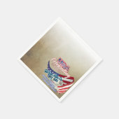 viering USA 250 onafhankelijkheid servet (Hoek)
