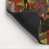 Viering van 14 juli in Parijs van Vincent van Gogh Muismat (Hoek)