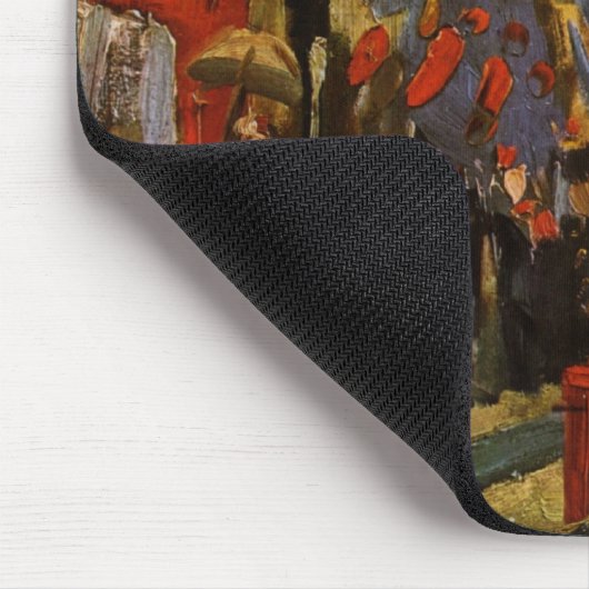 Viering van 14 juli in Parijs van Vincent van Gogh Muismat (Hoek)