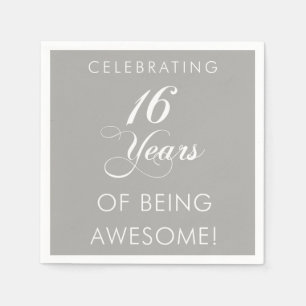 Viering van 16 jaar Geweldige partij Servet