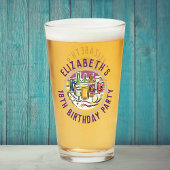 Viering van 18e verjaardag van het dagglas glas