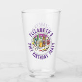 Viering van 21ste verjaardag van het dagglas glas (Voorkant)