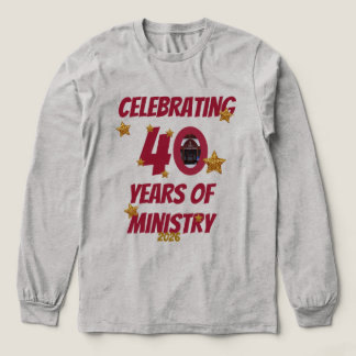 Viering van 40-jarig jubileum Tri-Blend shirt