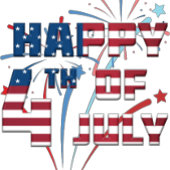 Viering van 4 juli perfect poster